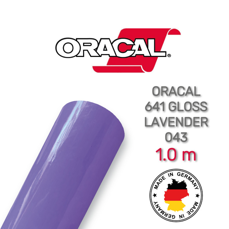 Oracal 641 043 Gloss Lavender 1 m