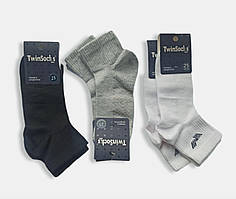Чоловічий набір укорочених шкарпеток сіточка від ТМ TwinSocks - 12 шт на Ваш вибір 25(39-41),27(41-43),29(43-45)