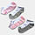 Дитячі шкарпетки короткі сіточка Twinsocks р18-20, 22-24 сірі, рожеві, фото 5