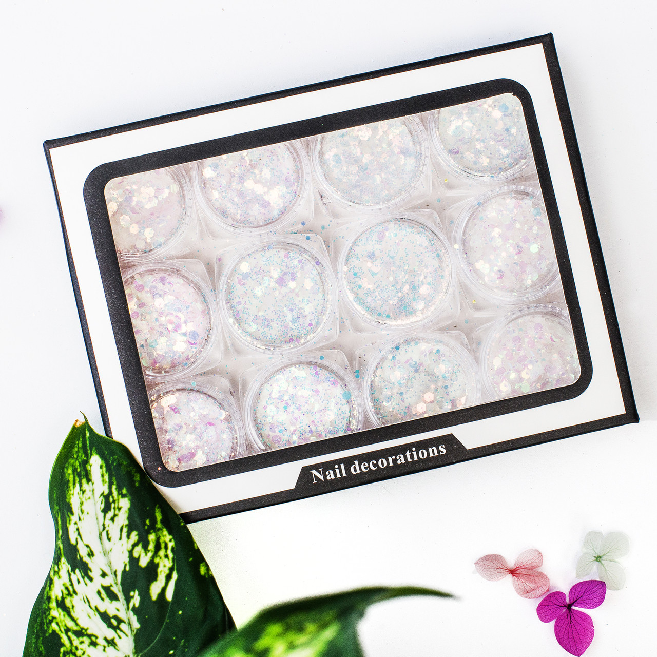 Набір для декору нігтів,місячні конфетті