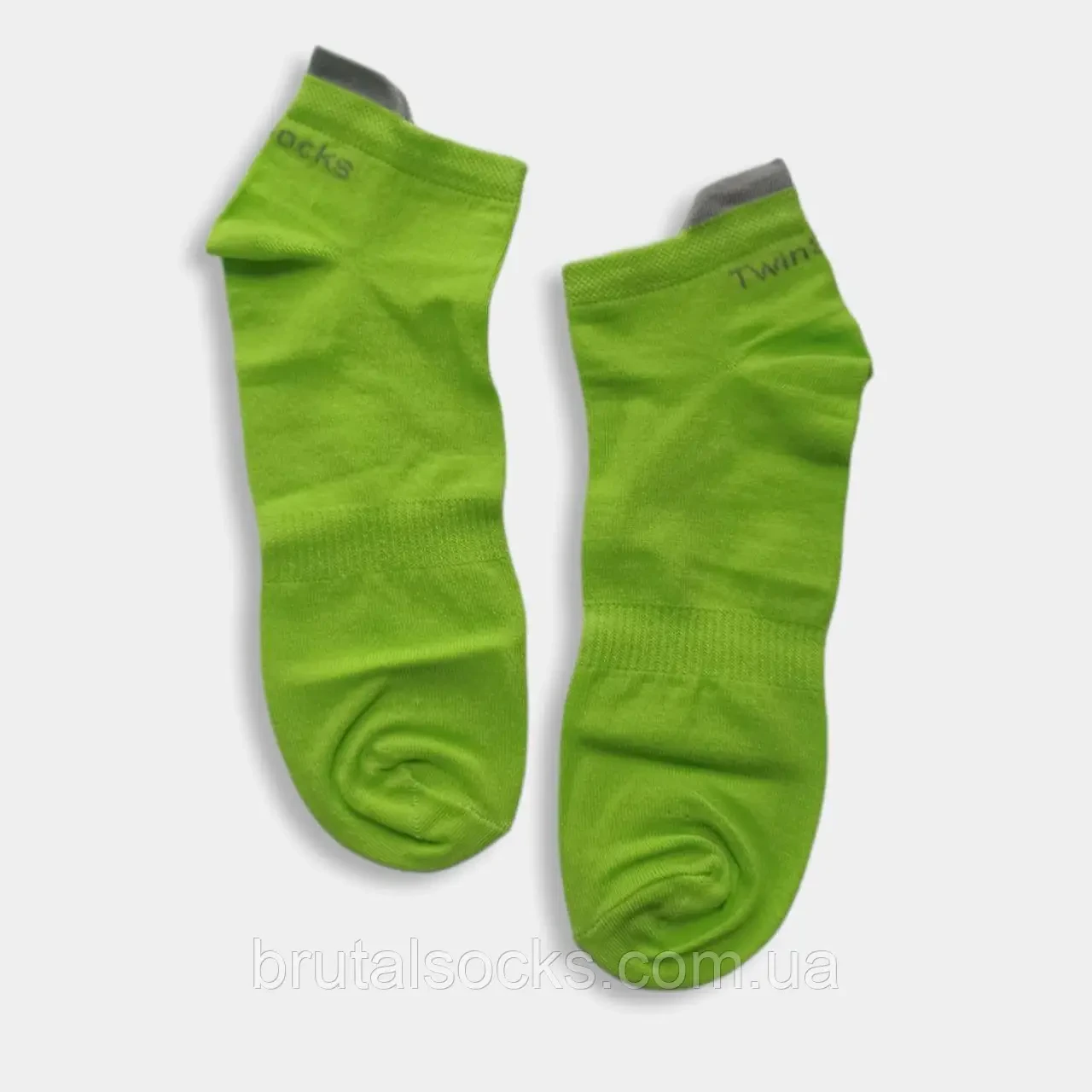 Шкарпетки спортивні чоловічі демісезонні короткі р.39-41, 41-44 білі, сірі, чорні, салатові...Тwinsocks