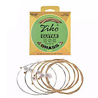 Струни для акустичної гітари Ziko 12-53 Bronze 80/20