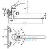 Zegor NHK7-A048 Змішувач для ванни, фото 3