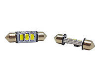 Светодиодная лампа C5W Festoon 3SMD 5730 12V 36мм Белый 1.5W сделано в УКРАИНЕ!