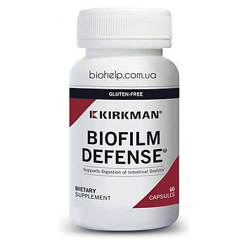 Захист від біоплівки, Biofilm Defense, Kirkman labs, 60 капсул