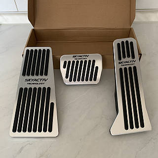 Накладки на педалі Mazda CX-3 CX-5 8 CX-9 CX-7 2 3 6 комплект 3 шт