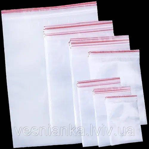 Пакет з замком Zip-Lock 4*6 см. (за 1 шт.)