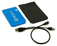 Mini USB 2.0 кишеня для HDD SATA 2.5" (USB-HDD кишеня) 1 день гар.