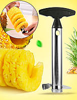 Нож для Ананаса из Нержавеющей Стали Pineapple Knife Чёрный Ананасорезка