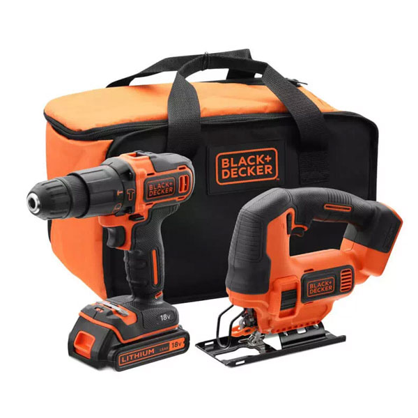 Набір акумуляторних інструментів Black & Decker BCK22S1S