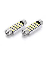 Светодиодная лампа C5W Festoon 15SMD 2835 12V 41мм Белый