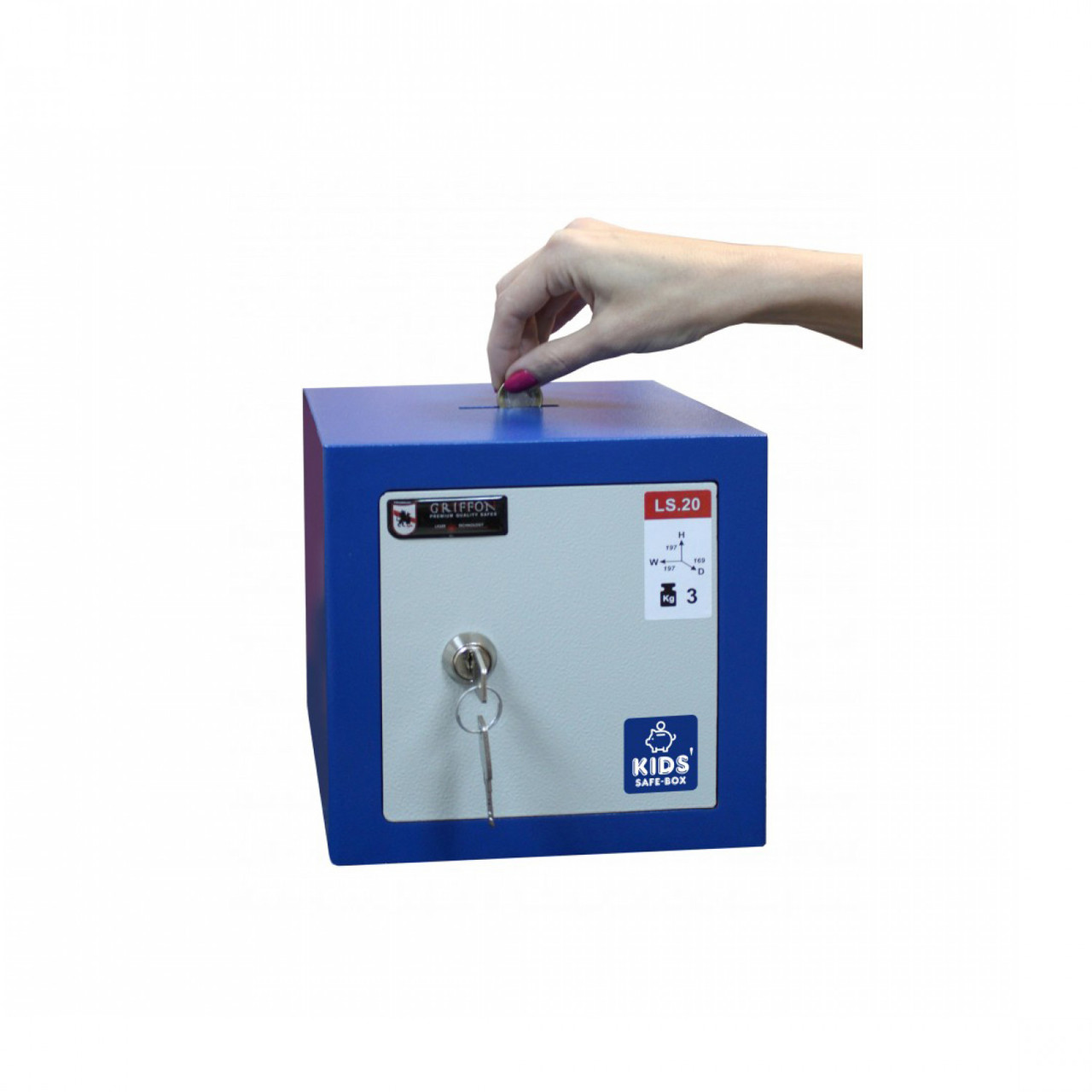 Сейф меблевий LS.20.K BLUE, фото 1