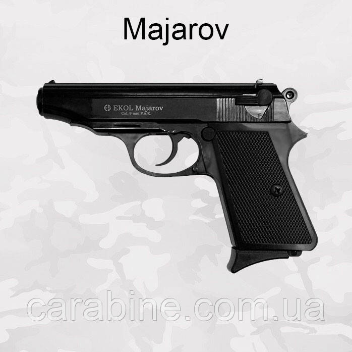 Стартовий пістолет Ekol Majarov (Black) Сигнальний пістолет Ekol Majarov Шумовий пістолет Ekol Majarov