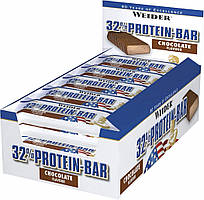 Протеїнові батончики Weider 32% Protein Bar 24 х 60 g