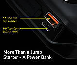 Пусковий пристрій BASEUS Super Energy Air CGNL0001 10000mAh, чорний, фото 9