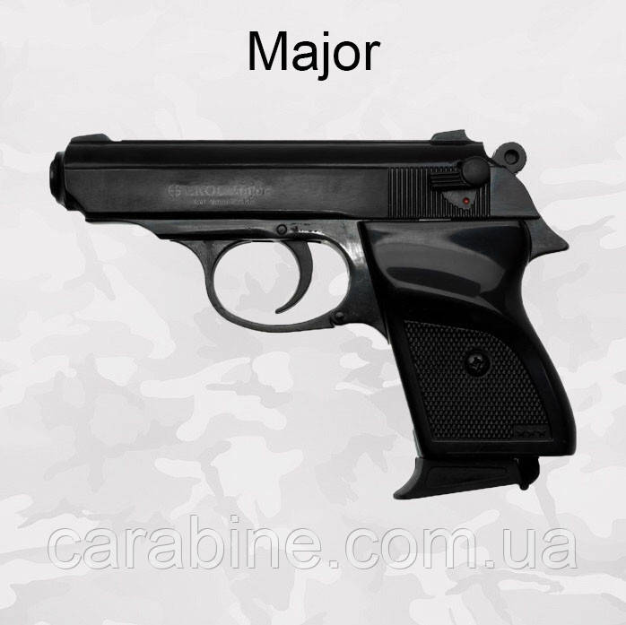 Стартовий пістолет Ekol Major (Black) Сигнальний пістолет Ekol Major Шумовий пістолет Ekol Major