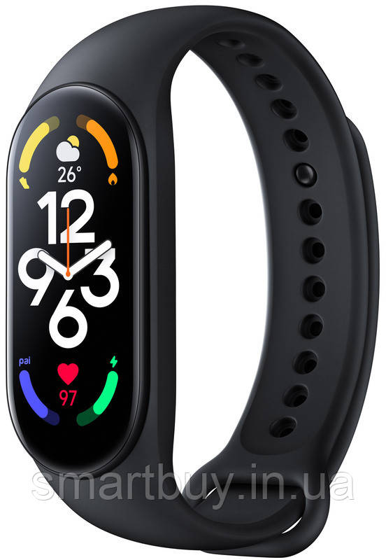 Фітнес браслет Xiaomi Mi Band 7 Black (гарантія 12 місяців) BHR6008GL Global Version