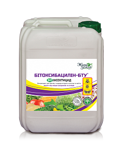 Бітоксибацилін-БТУ 5 л, Біоінсектицид для саду, овочів, пшениці,, фото 1