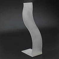 Підставка прозора матова пластик акрил під прикраси висота 25 см ширина 4 см