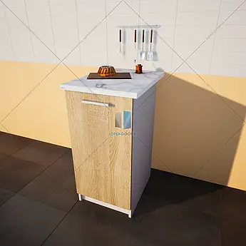 Нижній модуль для кухні, кухонний модуль Тумба низ 400мм Opendoors