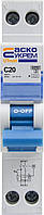 Дифавтомат ДВ UTrust 1P+N (18 mm) 20А C 30mА тип A с защитой от сверхтоков [A0010210154]
