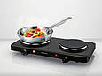 Настільна електрична плита SilverCrest SDK 2500 B1 (2500 Вт, 2 конфорки, Німеччина), фото 8