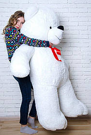 Плюшевий ведмедик М'яка іграшка Ветли 200 см Білий