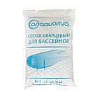 Кварцовий пісок для систем фільтрації басейну Aquaviva 0.8-1.2 (25 кг), фото 2