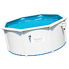 Збірний басейн Bestway Hydrium 56566 (300 х 120 см), з пісочним фільтром, сходами і тентом, фото 3