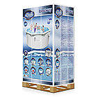Збірний басейн Bestway Hydrium 56566 (300 х 120 см), з пісочним фільтром, сходами і тентом, фото 8