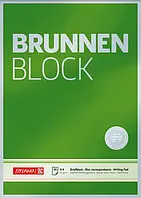 Блокнот Brunnen А4 на верхней склейке нелинованный 50 листов 90 г/м2