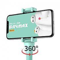 Гнучкий тримач для телефону з універсальними присосками Cute Worm Lazy Holder. JB-993 Колір блакитний, фото 3