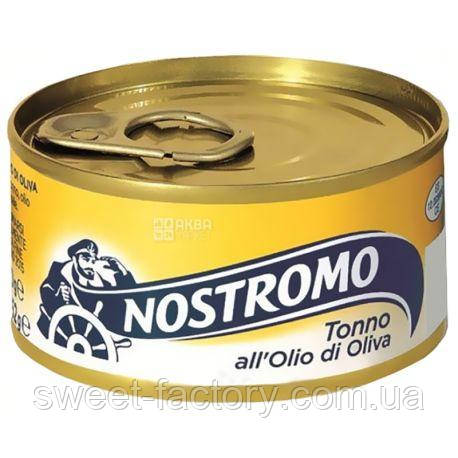 Тунець в оливковій олії Nostromo Tonno di di oliva 70g, фото 1