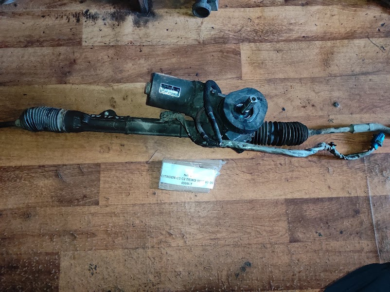 No171 Б/у Кермова (рульова) рейка 4000LT для Citroen C3 C2 Peugeot 1007 2003-2009, фото 1