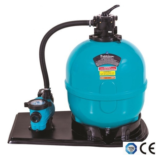 Станція фільтрації PG "PREMIUM" 615мм, для 150кг піску, 15 м3/рік, 0,56 кВт, фото 1