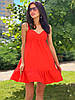 Жіноче плаття з трикотаж - рубчик Poliit 8839 червоний 36, фото 10