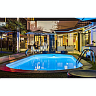 Басейн каркасний 7х3.5х1.5 м з отворами, для монтажу в ґрунт, IBIZA OVAL, фото 3