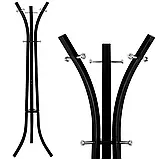 Вішалка для одягу підлогова Springos HA2022/HA2023 складана металева для коридору передпокою гардеробу, фото 3