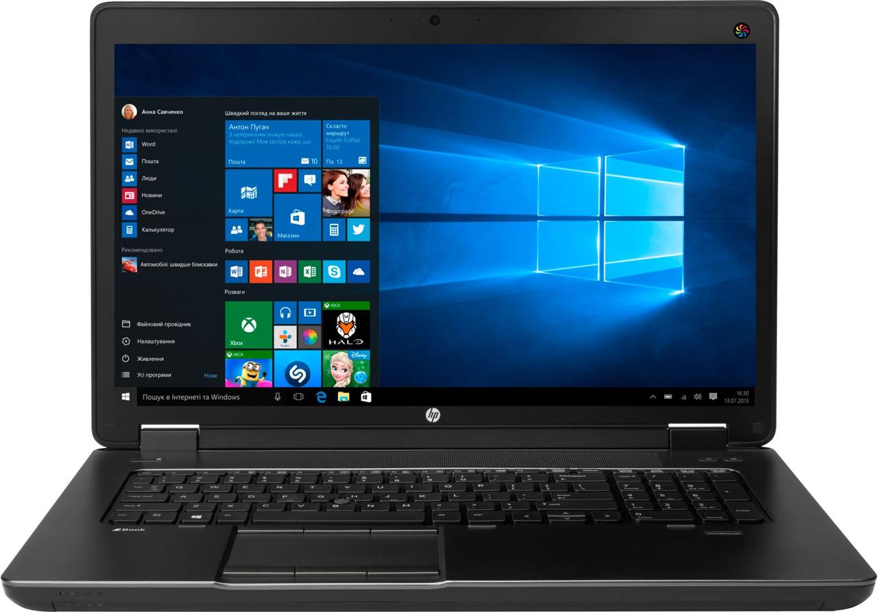 Ноутбук HP ZBook 17 G2 (i7-4710MQ/16/500/K3100M-4Gb) - Class A "Б/В"