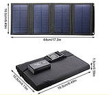Сонячний зарядний пристрій Solar panel 15W 1xUSB (X001JA), фото 3