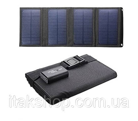 Сонячний зарядний пристрій Solar panel 15W 1xUSB (X001JA), фото 2