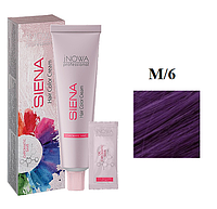 Крем-краска для волос jNOWA Professional Siena Chromatic Save М/6 фиолетовый 60 мл