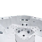 Гідромасажний басейн IQUE Dreamline-II 2200-II-DD-BP (WiFi) (220x220x96 см) Brushed walnut, фото 5
