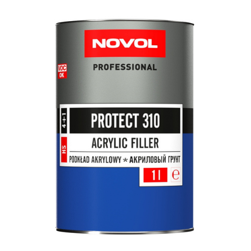 Акриловый грунт NOVOL PROTECT 310 4+1 Серый (ID#1652045727), цена: 526 ...