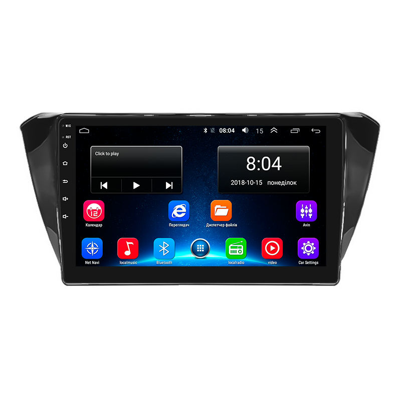 Штатна магнітола екран 10" Lesko для Skoda Superb III Рестайлінг 2019-н.в. 2/32Gb/ 4G/ Wi-Fi Premium Шкода