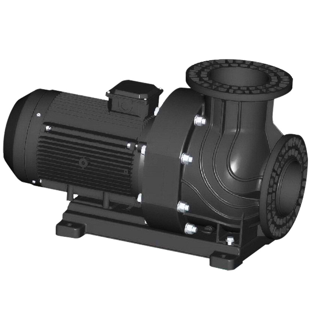Насос відцентрований для басейну Aquavava LX WEQ1500 (380 В, 168 м3/ч, 15HP), фото 1