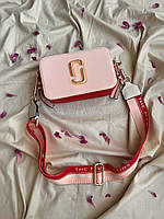 Женская Сумка Marc Jacobs Pink Red Logo