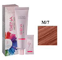 Крем-краска для волос jNOWA Professional Siena Chromatic Save М/7 оранжевый 60 мл