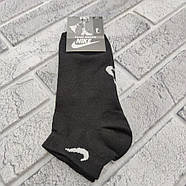 Шкарпетки жіночі спортивні короткі весна/осінь чорні 36-41 NI 20005528, фото 2