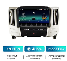 Junsun 4G Android магнітола для Lexus RX300 RX330 RX350 RX400H Toyota harrier 2003-2009